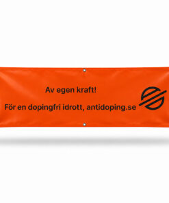 Banderoll Av egen kraft!